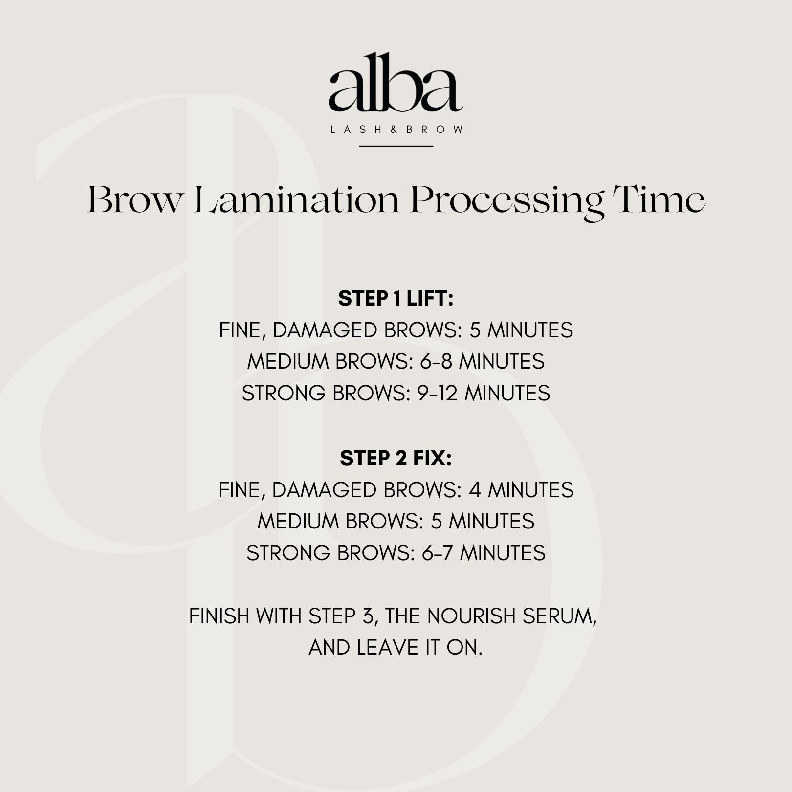 Triple Care Brow Lamination Kit