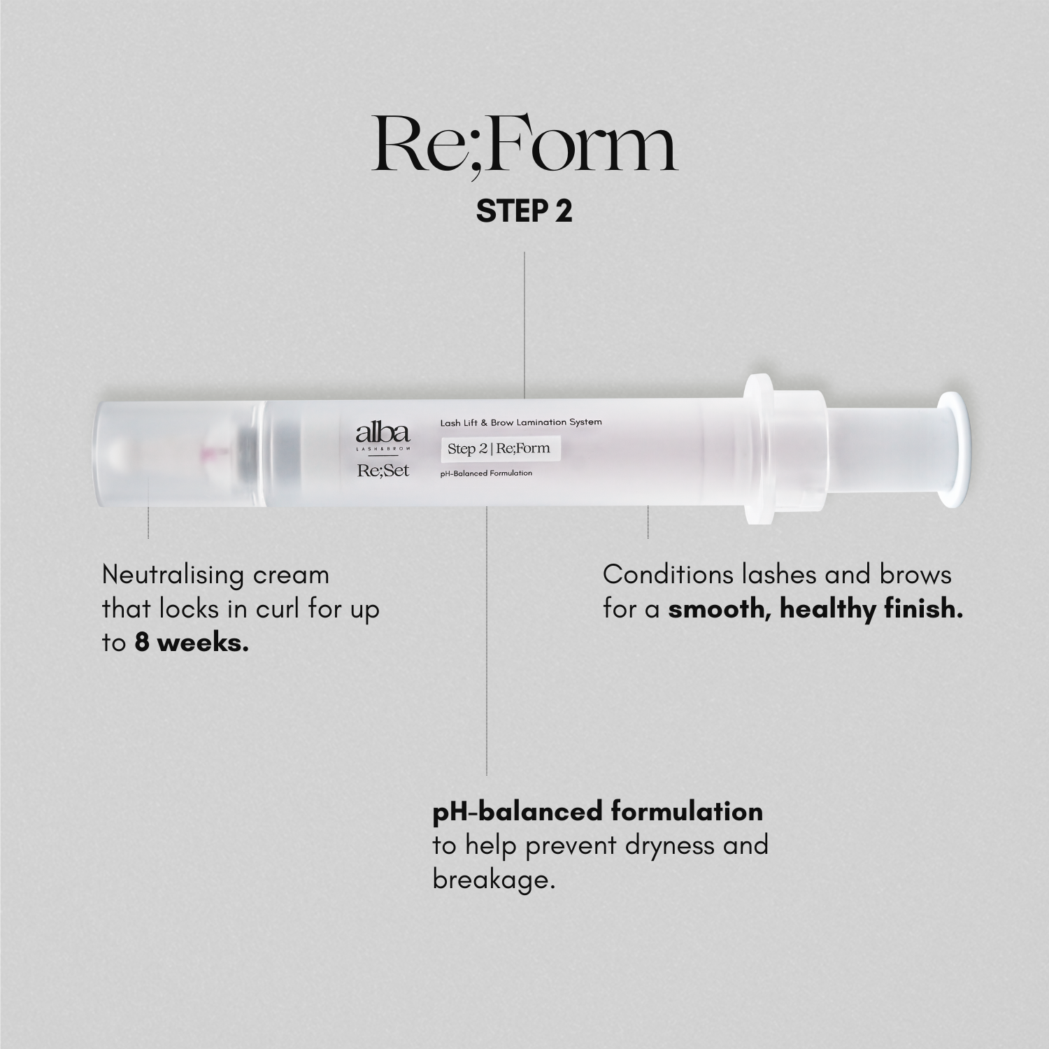 Re;Form Step 2 Lash Lift & Brow Lamination