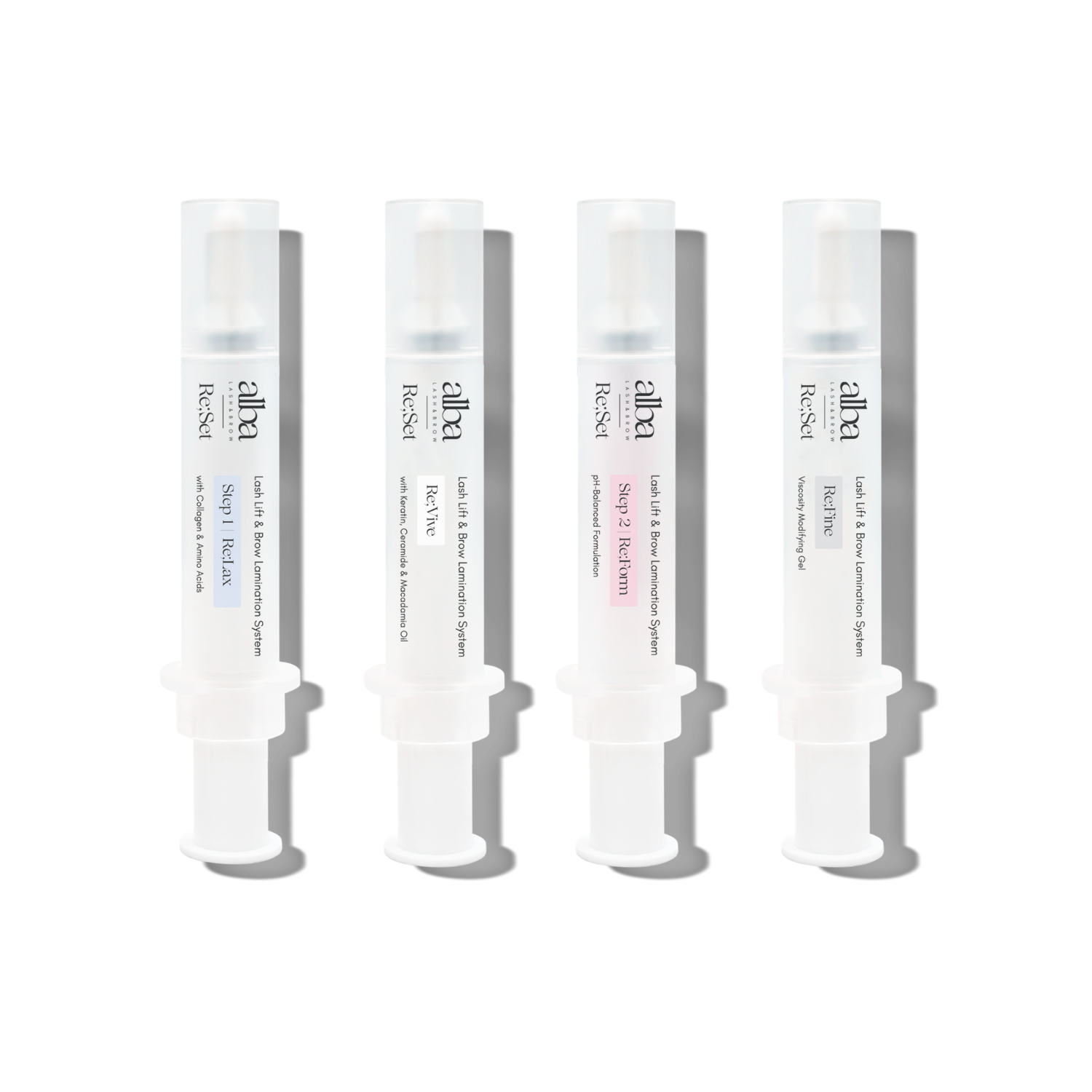 Re;Set Lash Lift & Brow Lamination Set – Alba Lash & Brow