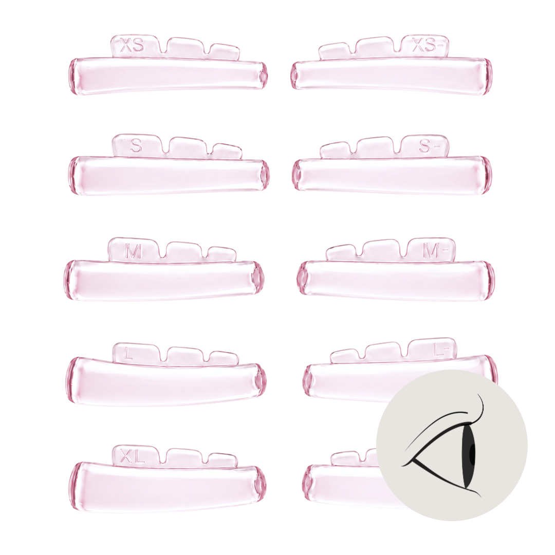 C curl Lash Lifting Shields