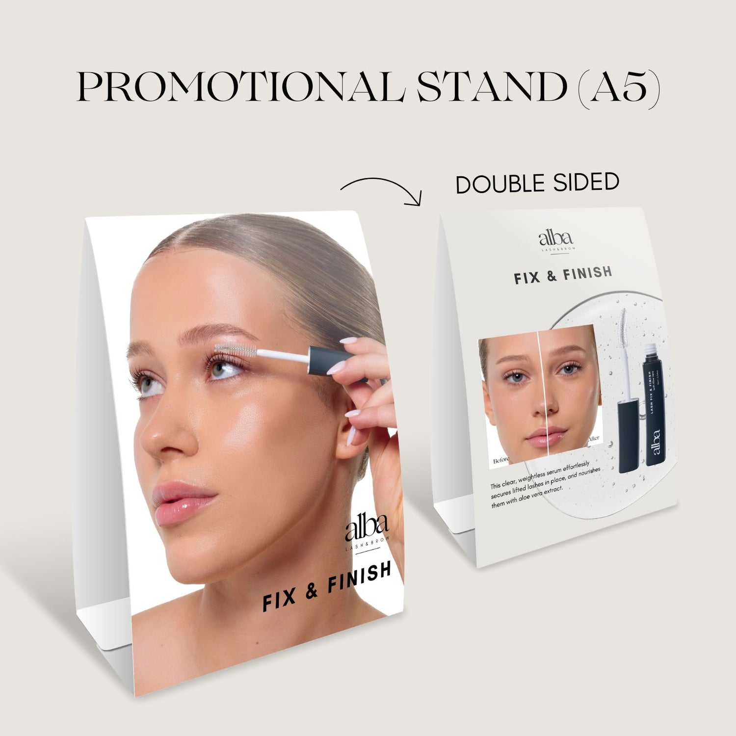 Fix and Finish Promo Display Stand