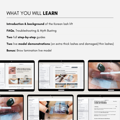 Korean Lash Lift Masterclass