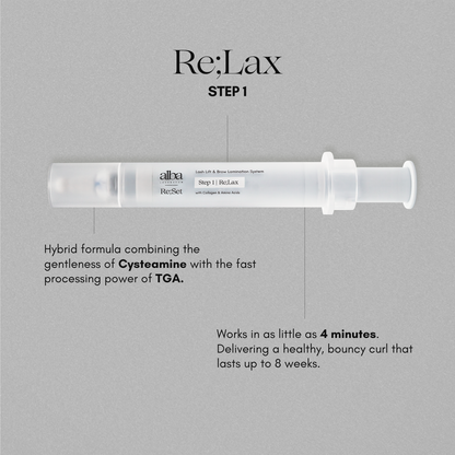 Re;Lax Step 1 Lash Lift &amp; Brow Lamination